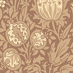 Material: Paste the Wall | Smooth Matte Finish - Sample: Not required, thank you - Wall Height: 2.4 metres | 7.8 feet - Wall Width: 2.4 metres | 7.8 feet - Wallpaper Colour: Rococo Palms Caramel