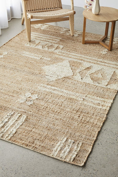 Sahara Abel Natural Rug | Lifestyle
