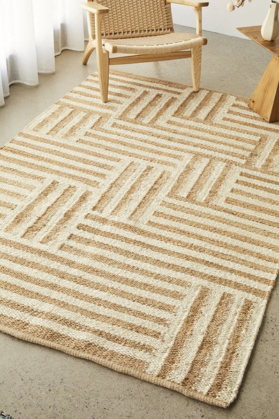 Sahara Arman Natural Rug | Lifestyle