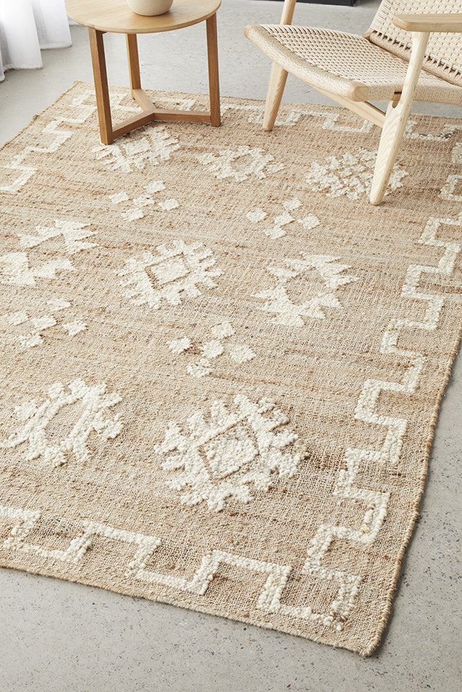Sahara Carla Natural Rug | Lifestyle
