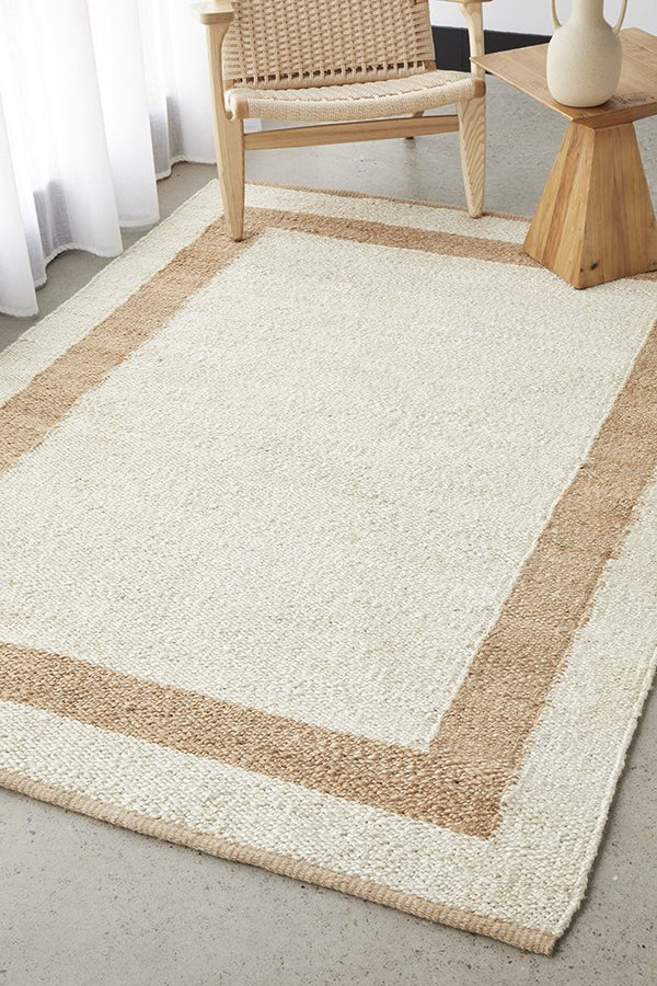 Sahara Maria Natural Rug | Lifestyle