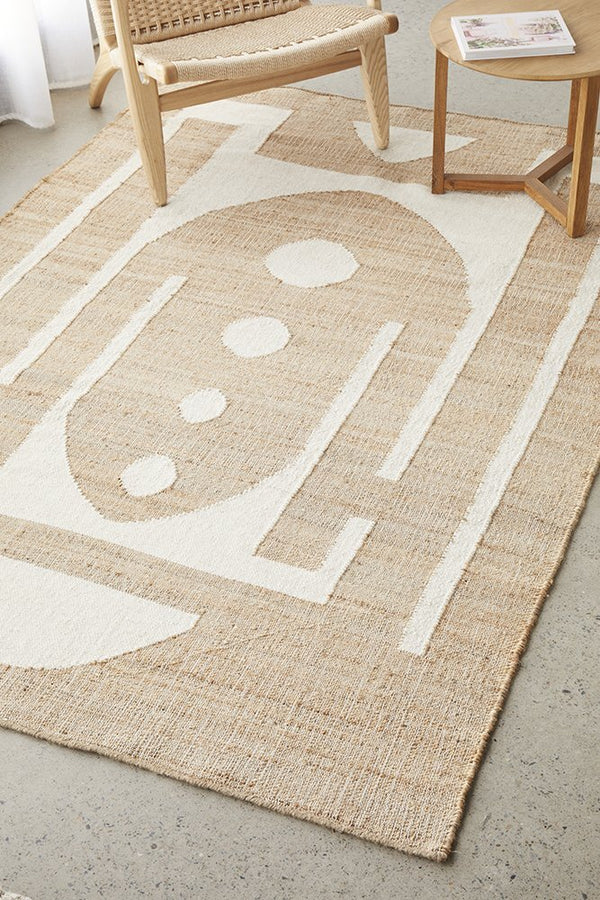 Sahara Zelda Natural Rug | Lifestyle