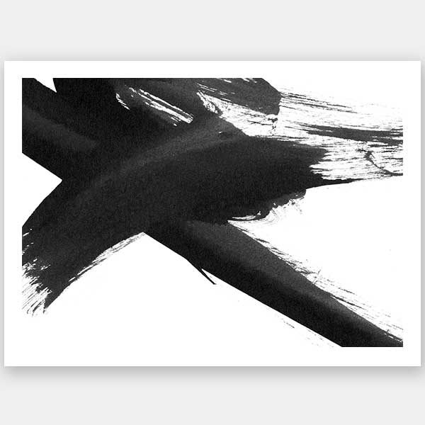 Total X - Smudge Unframed Art Print
