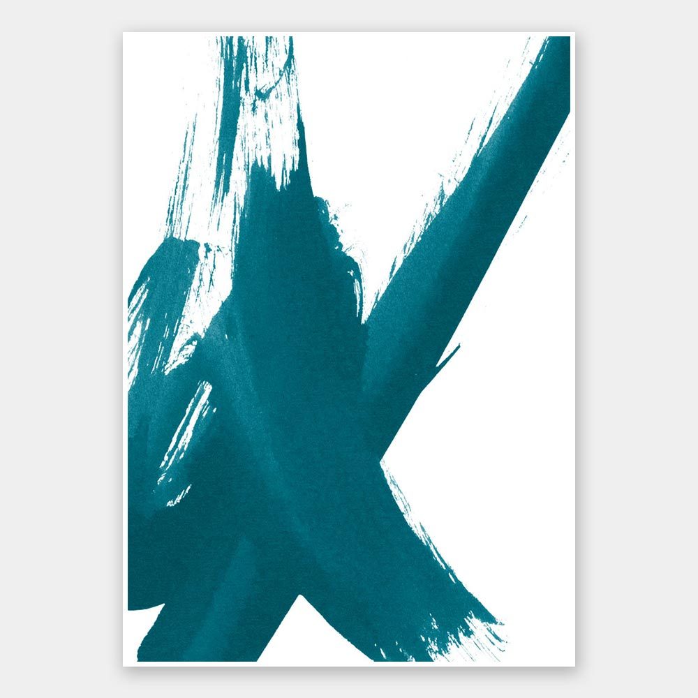 Total X - Peacock Unframed Art Print