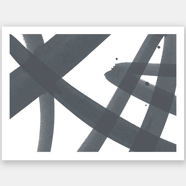 Balancing Act - Granite Unframed Art Print