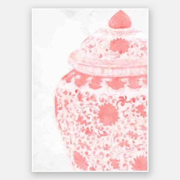 Ginger - Summer Blush Unframed Art Print