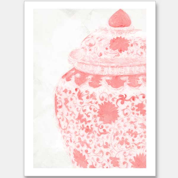 Ginger - Summer Blush Unframed Art Print
