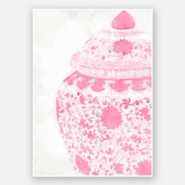 Ginger - Raspberry Cream Unframed Art Print