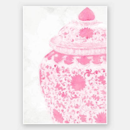 Ginger - Raspberry Cream Unframed Art Print