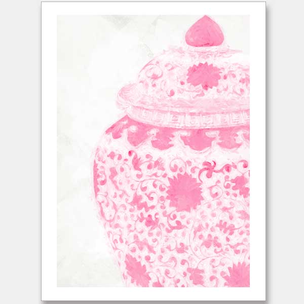 Ginger - Raspberry Cream Unframed Art Print