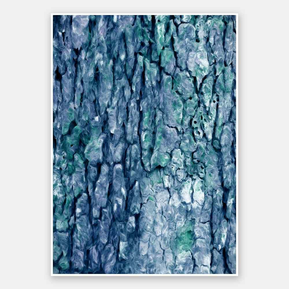 Crackling Moss Unframed Art Print