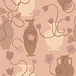 Material: Paste the Wall | Smooth Matte Finish - Sample: Not required, thank you - Wall Height: 2.4 metres | 7.8 feet - Wall Width: 2.4 metres | 7.8 feet - Wallpaper Colour: Ceremonia Light Pink