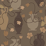 Wallpaper Colour: Ceremonia Dusty Brown