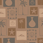 Wallpaper Colour: Coastal Archives Mocha Brown