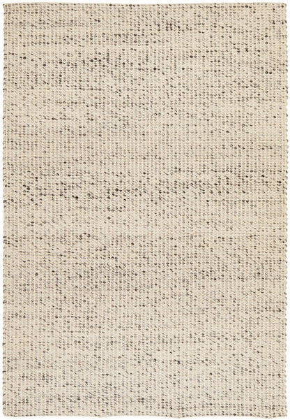 Skandi 300 Grey Handmade Wool Flat Weave Reversible Rug