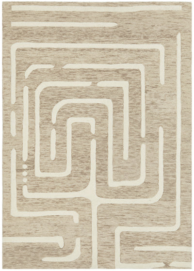 Summit Maze Linen Rug