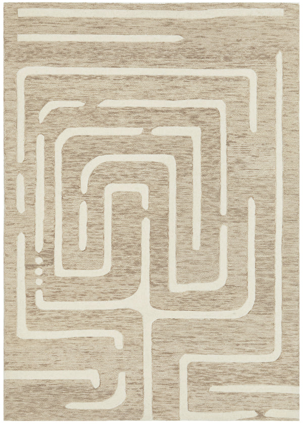 Summit Maze Linen Rug
