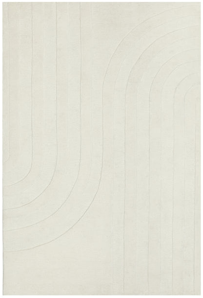 Summit Trail White Rug