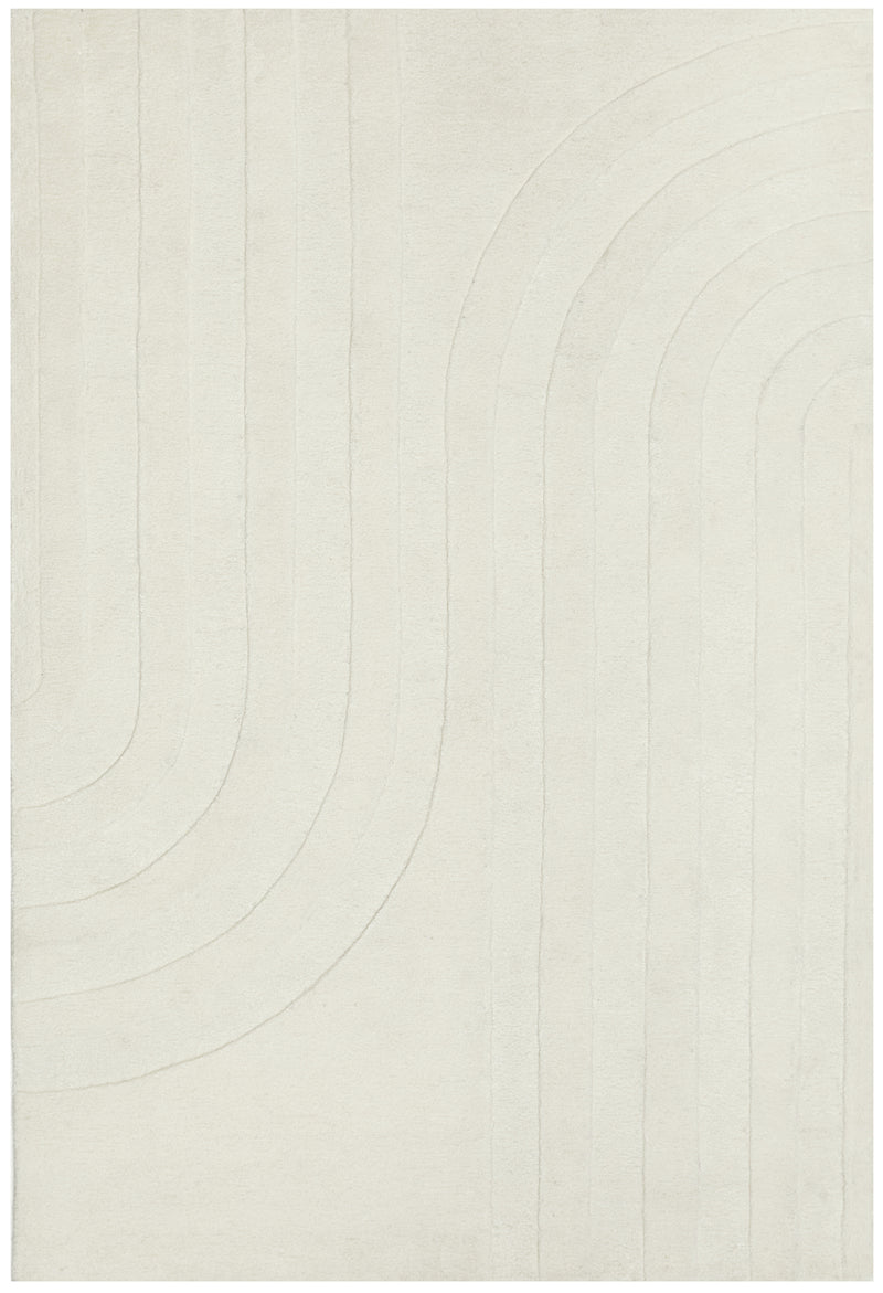 Summit Trail White Rug