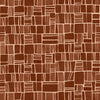 Wallpaper from the Tim Neve collection by Urban Road, showcasing terracotta grid patterns with a soft, organic feel against a warm beige base.