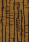 Wallpaper from the Tim Neve collection by Urban Road, combining black bark patterns with golden accents for a striking, modern contrast.