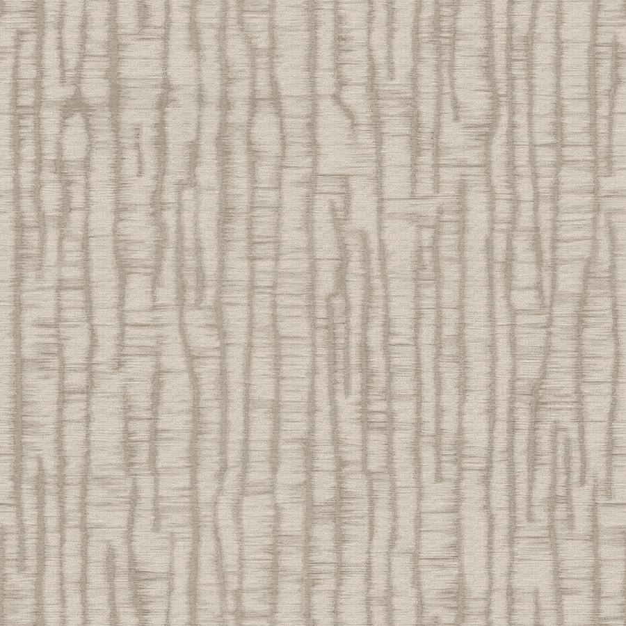 Wallpaper from the Tim Neve collection by Urban Road, showcasing soft grey bark textures with layered organic lines in a calming neutral palette.