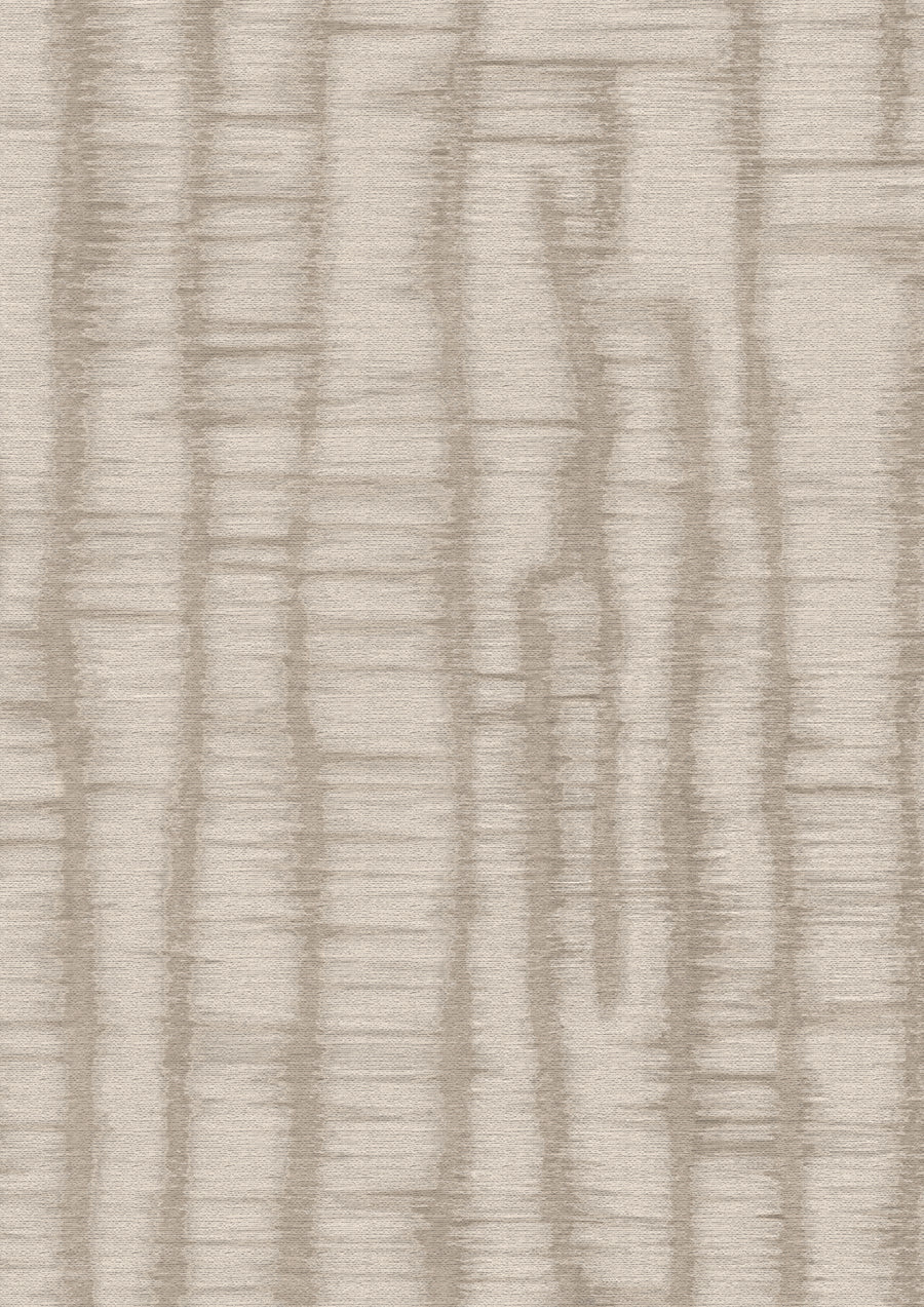 Wallpaper from the Tim Neve collection by Urban Road, showcasing soft grey bark textures with layered organic lines in a calming neutral palette.