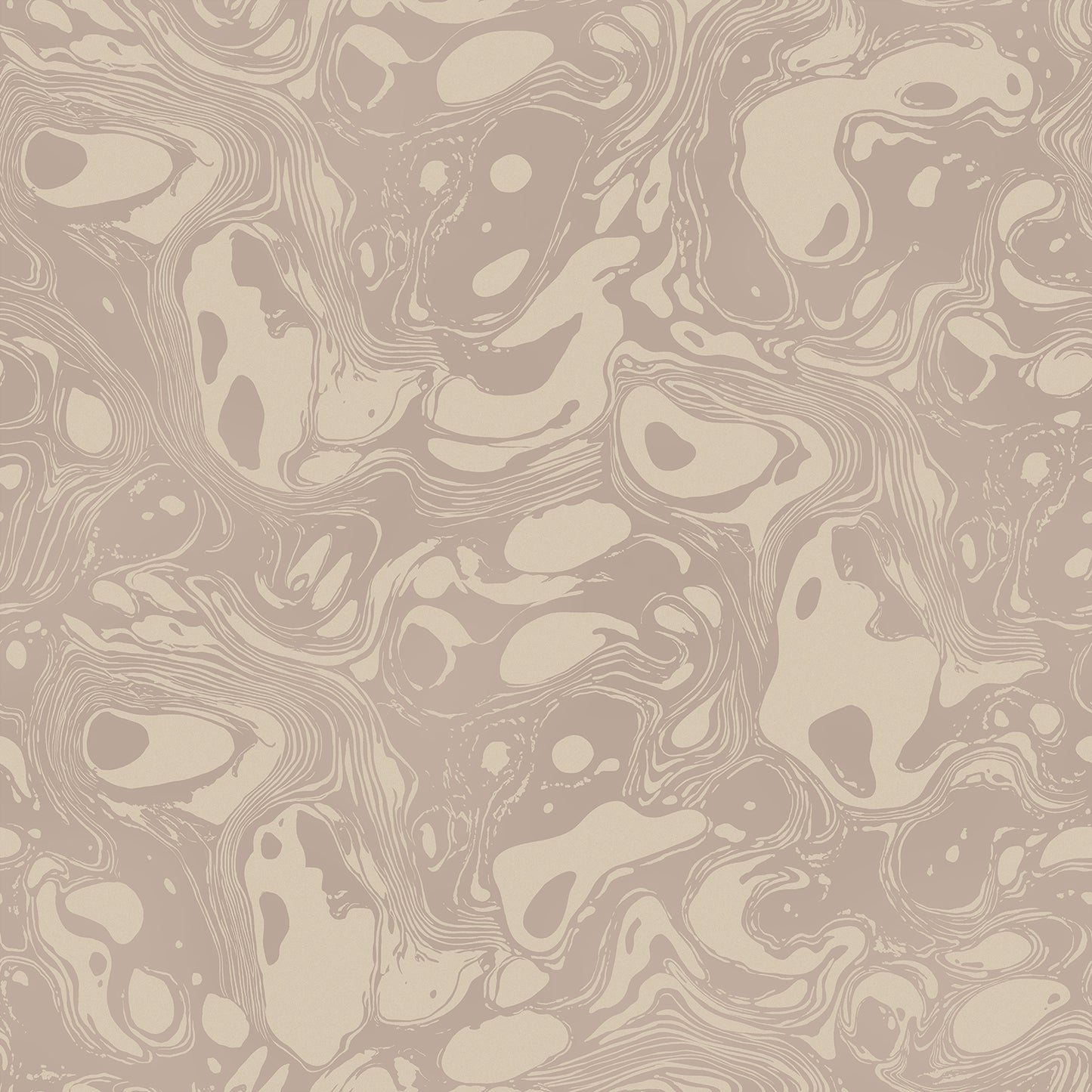Wallpaper from the Tim Neve collection by Urban Road, showcasing light ivory marbling with subtle swirling patterns for a minimalist design.