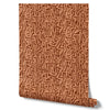 Wallpaper from the Tim Neve collection by Urban Road, showcasing terracotta abstract curves and organic textures.