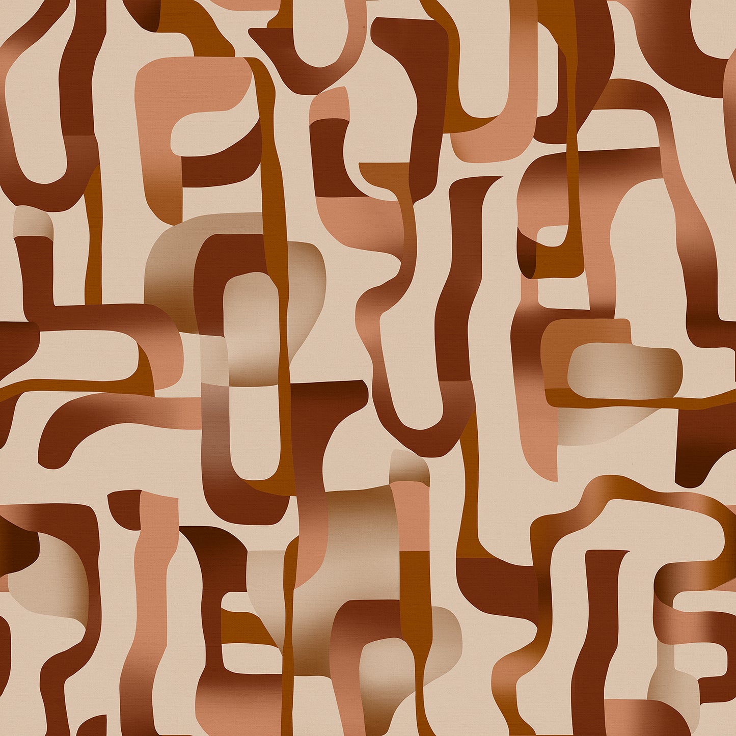 Wallpaper from the Tim Neve collection by Urban Road, showcasing black and gold marbling with high-contrast swirling patterns.