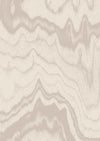 Wallpaper from the Tim Neve collection by Urban Road, with ivory woodgrain patterns and subtle abstract shapes in a soft, minimalist design.