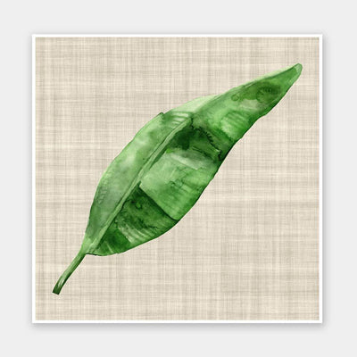 Green Leaf Unframed Art Print