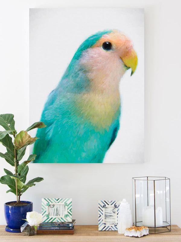 Soft as Feathers Canvas Art Print | Lifestyle