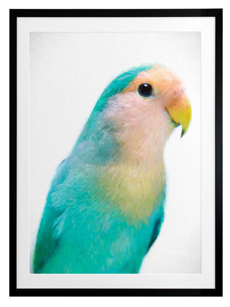 Soft as Feathers Framed Art Print
