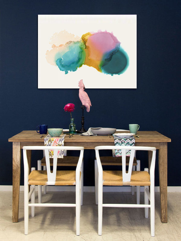 Organic Canvas Art Print | Lifestyle