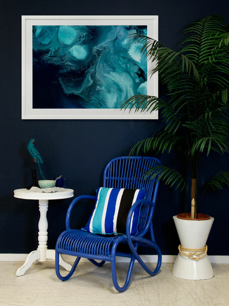 Great Barrier Reef Framed Art Print | Lifestyle