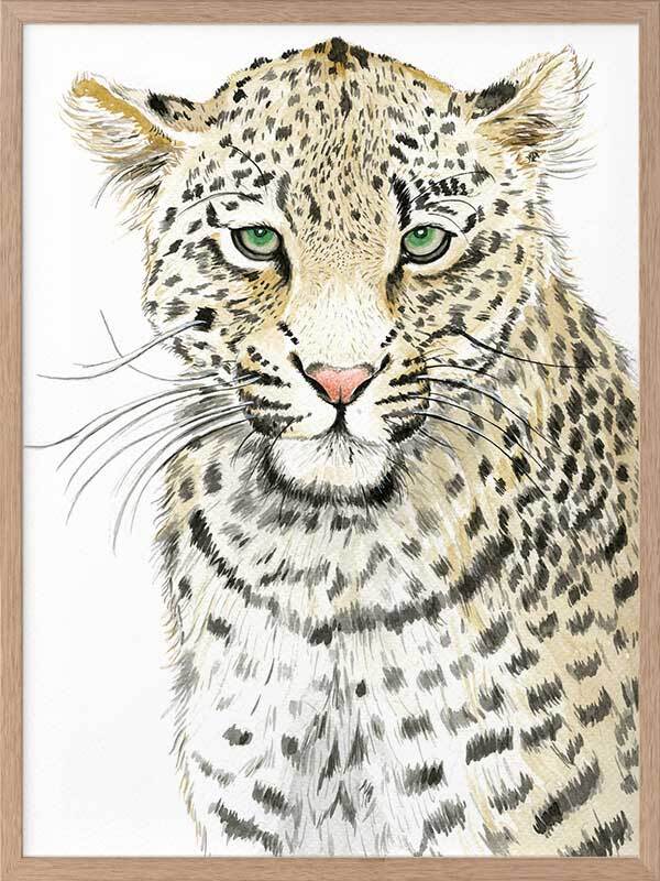 Leopard Spots Framed Art Print