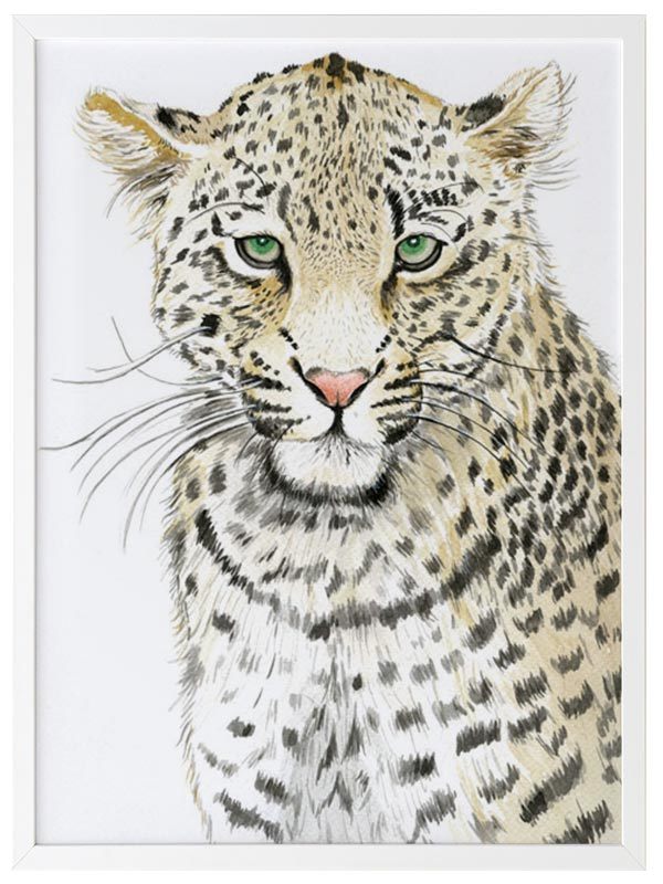 Leopard Spots Framed Art Print