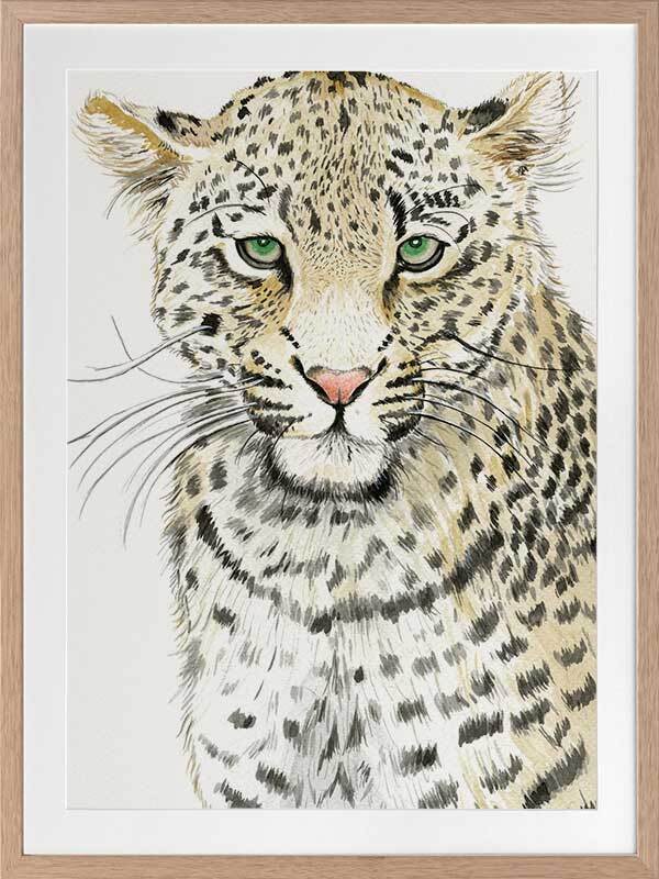 Leopard Spots Framed Art Print