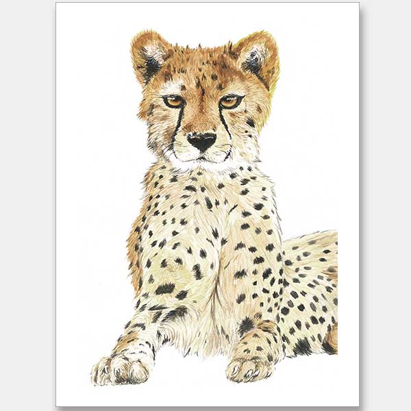 Smiling EyesUnframed Art Print