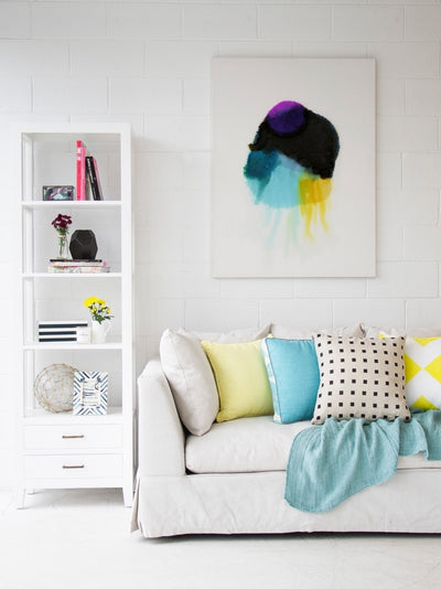 Squid Ink Canvas Art Print | Lifestyle