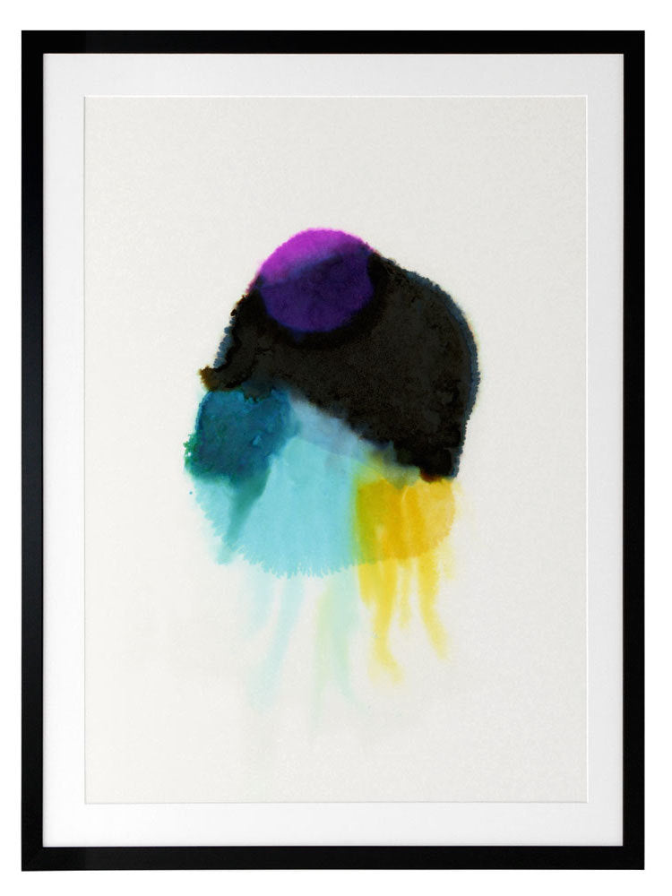 Squid Ink Framed Art Print