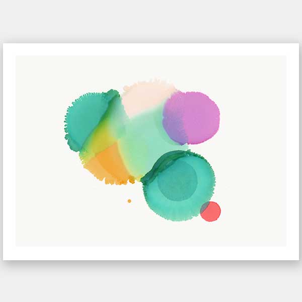 Iris Unframed Art Print