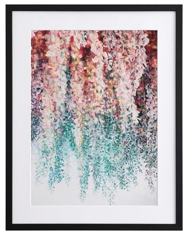 Wisteria Lane I Framed Art Print