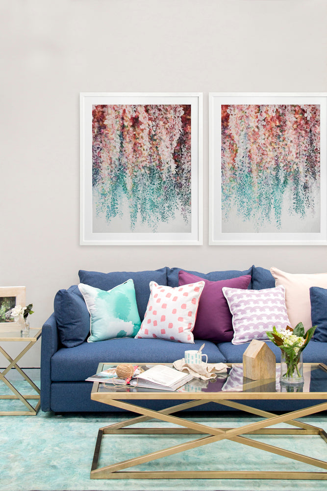 Wisteria Lane I Framed Art Print | Lifestyle