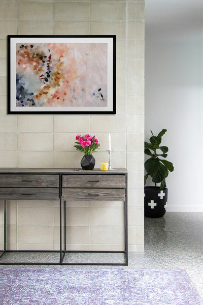 Diamond in the Rough Framed Art Print | Lifestyle