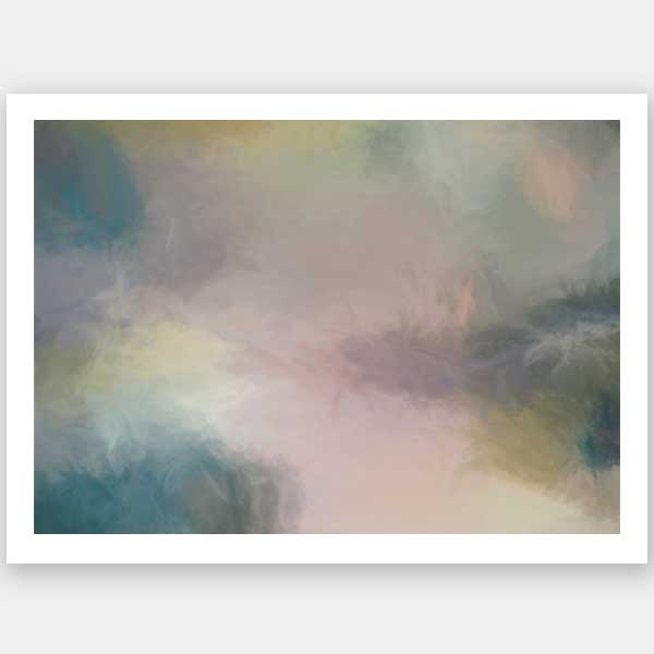 Winter in the City Unframed Art Print