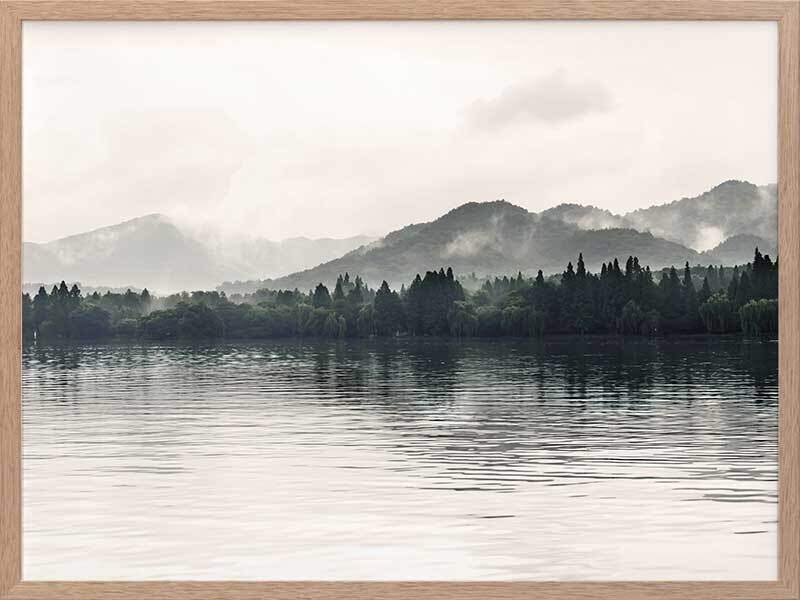 Morning Mist Framed Art Print