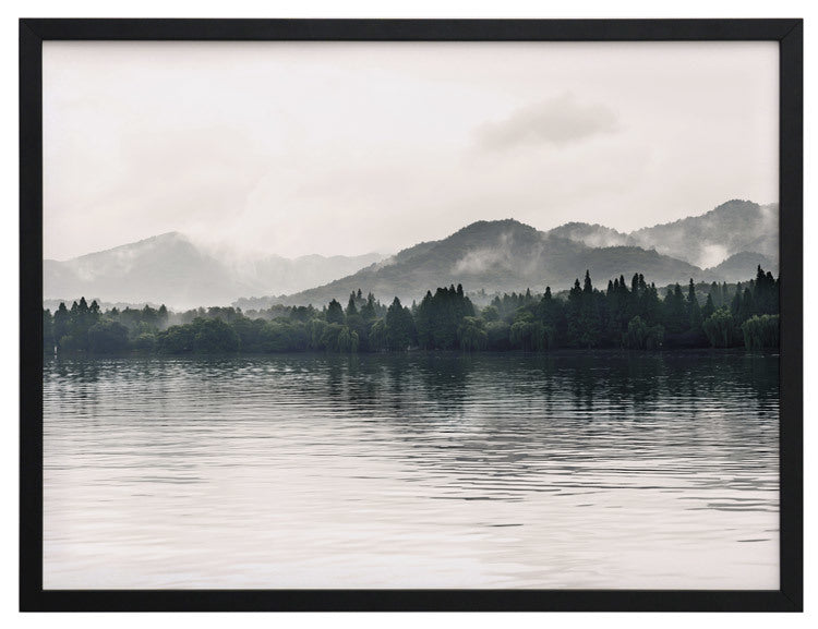 Morning Mist Framed Art Print