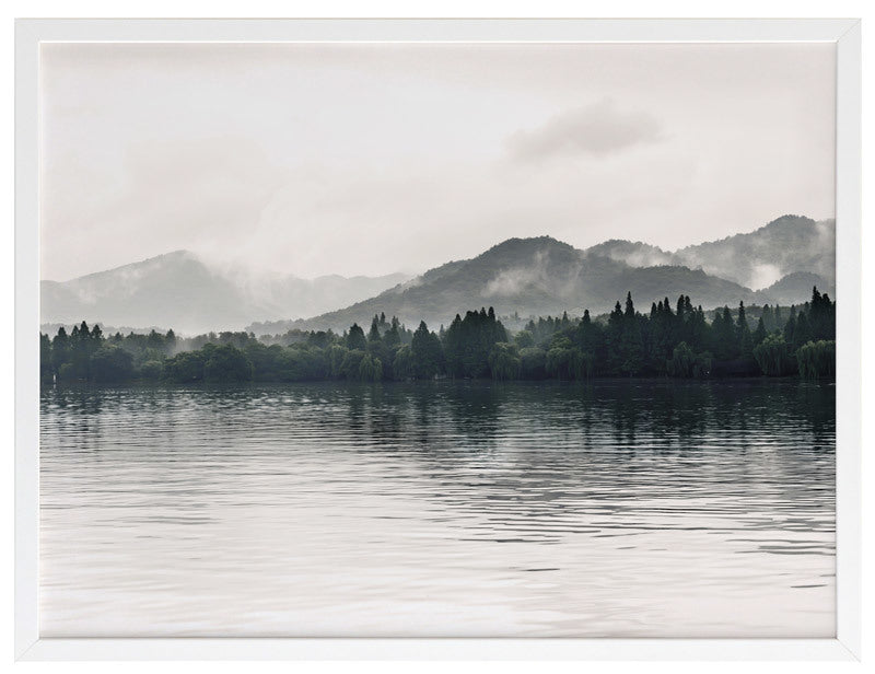 Morning Mist Framed Art Print